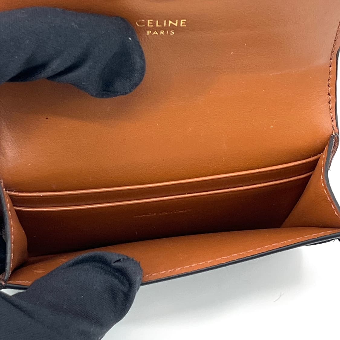 셀린느 트리오페 플랩 여성 카드지갑 상품이미지10