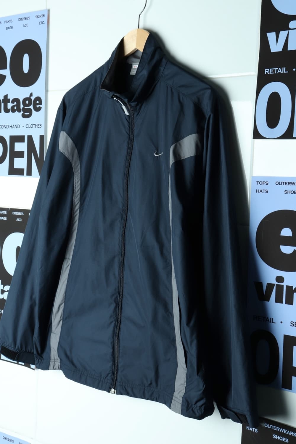 (L-XL) 나이키 집업 바람막이 점퍼자켓 00s 년대-H31081 상품이미지1