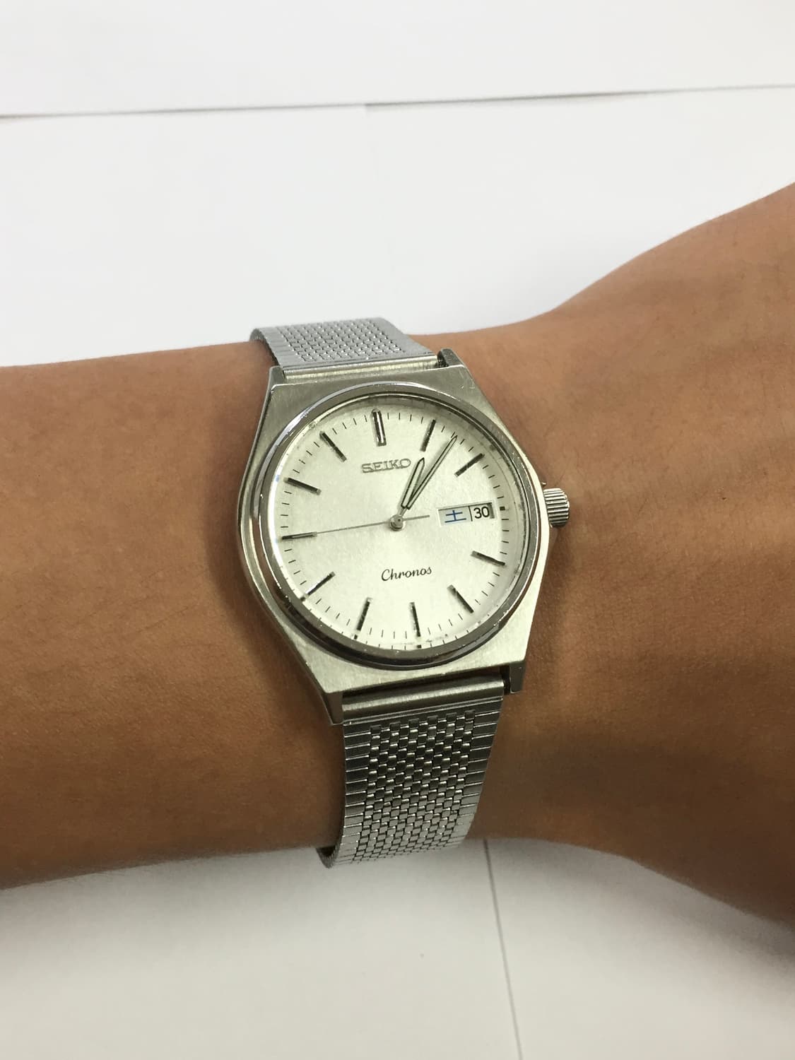 80s seiko chronos quatz day-date 상품이미지1