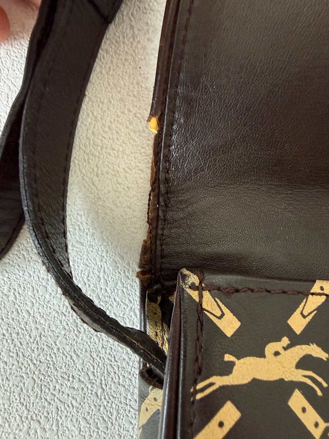 올드 롱샴(Longchamp) 레더 숄더백 상품이미지5