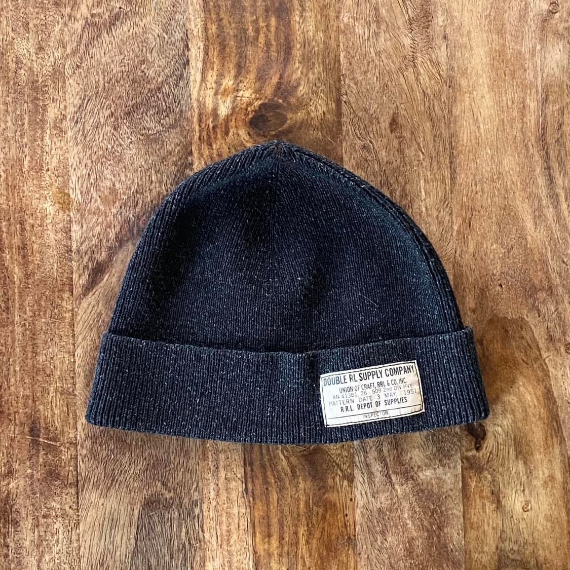RRL 더블알엘 인디고 다이 코튼 워치 캡 상품이미지1