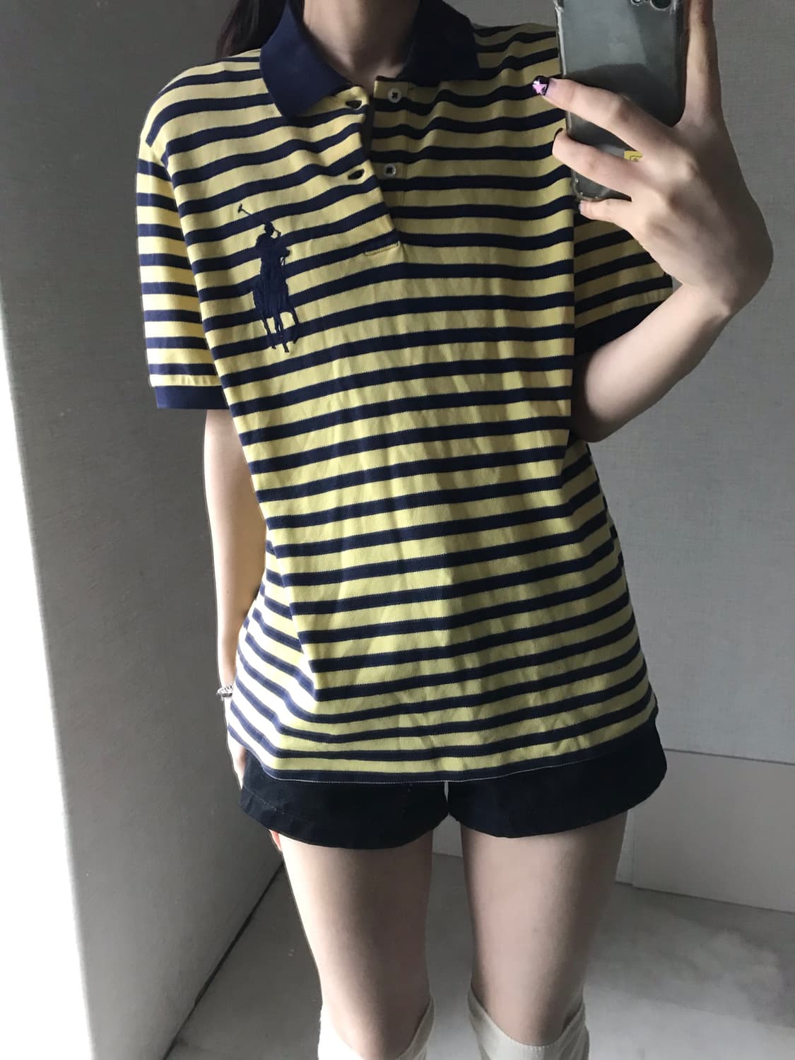 폴로 스트라이프 빅포니 pk 상품이미지1