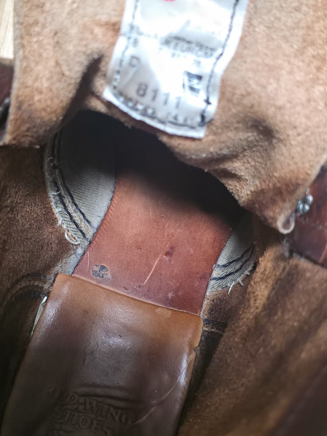 (8D/260) OG USA Made 레드윙 아이언레인저 8111 상품이미지6