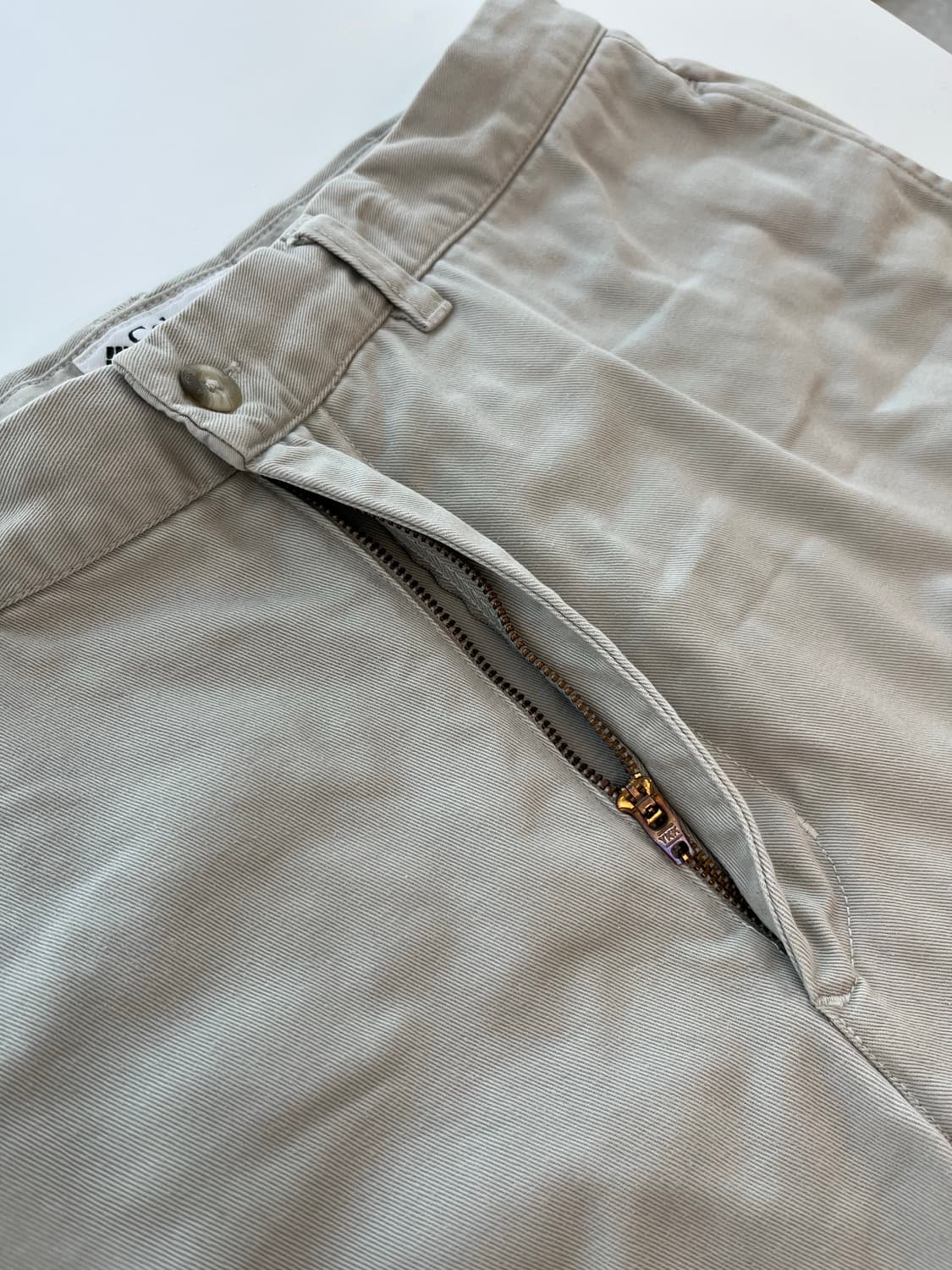 columbia beige cotton pants 상품이미지3