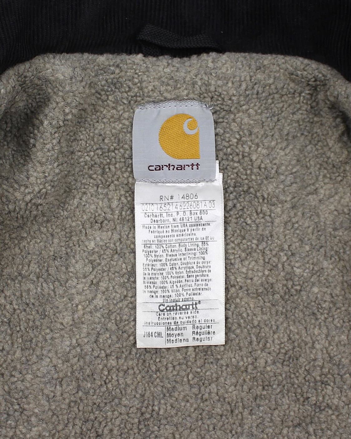 2010 칼하트 J164 CML 디어본 자켓 쉐르파 안감 빈티지 상품이미지5