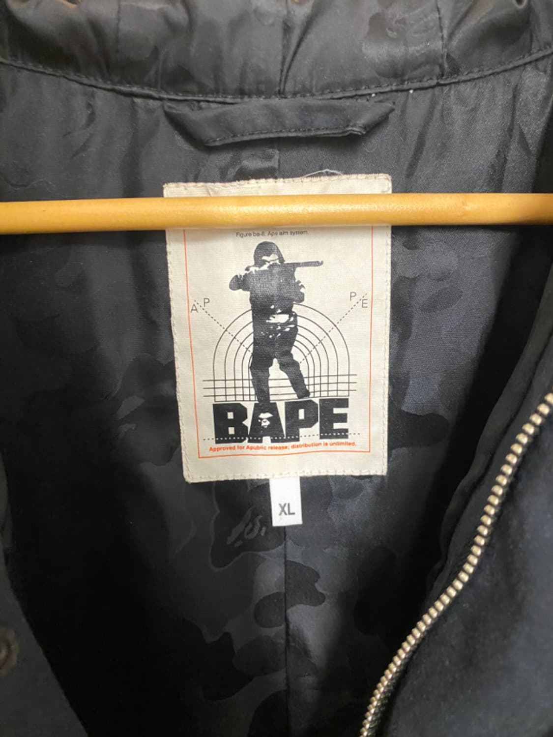 BAPE 베이프 혹성탈출 피쉬테일 파카 상품이미지10
