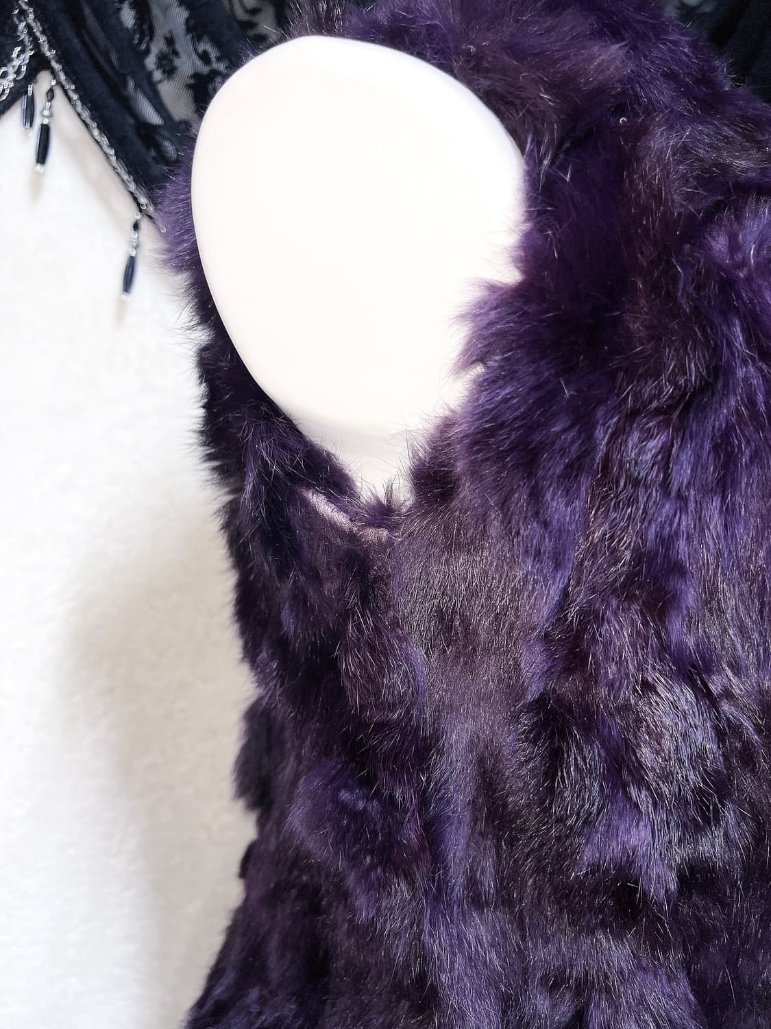 로맨틱고딕 고스펑크 락시크 래빗퍼 베스트 조끼 페어리그런지 갸루 핀터나나 상품이미지5