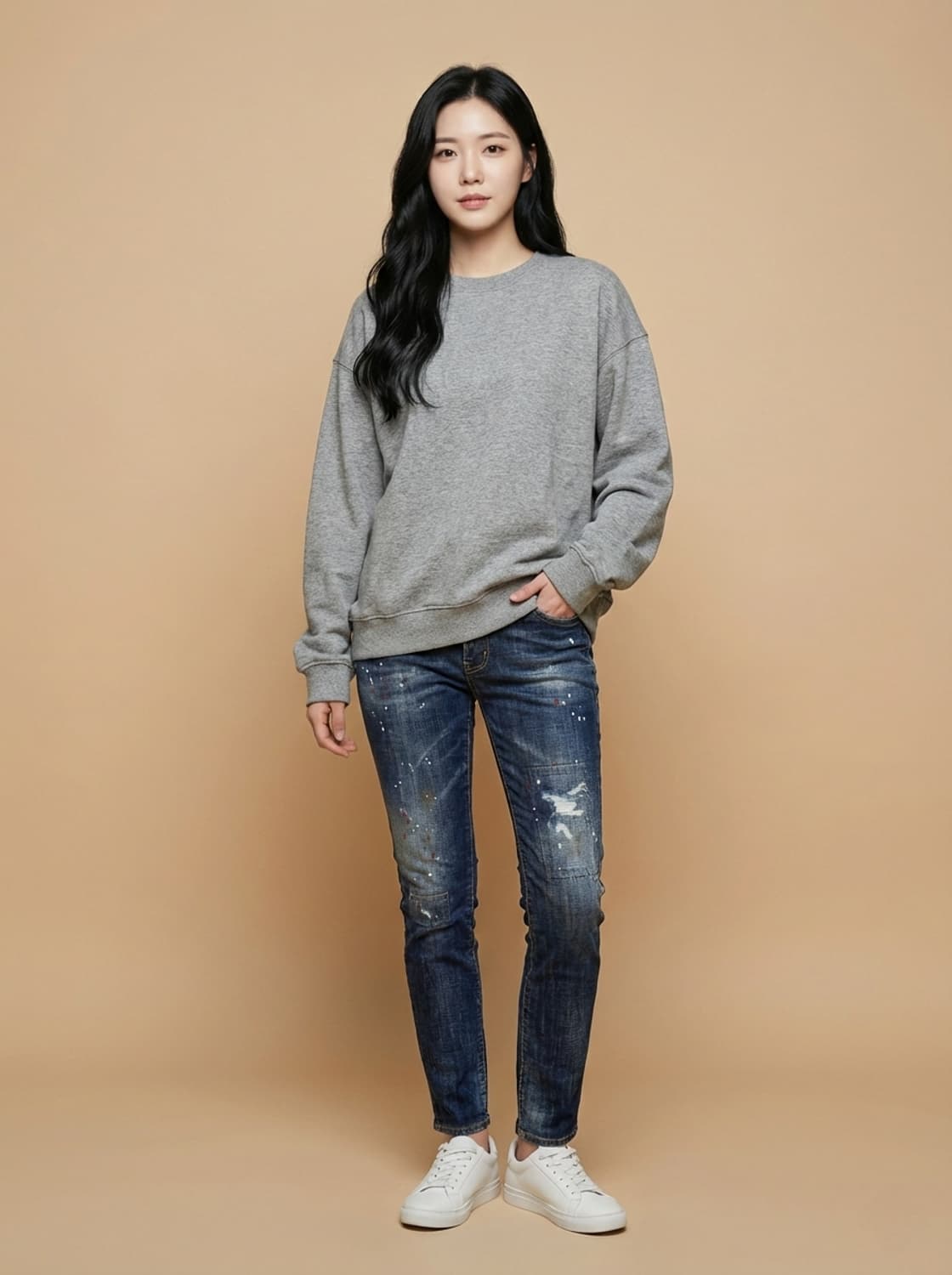 디스퀘어드2 [Dsquared2] 페인트 스팟 슬림진 상품이미지1