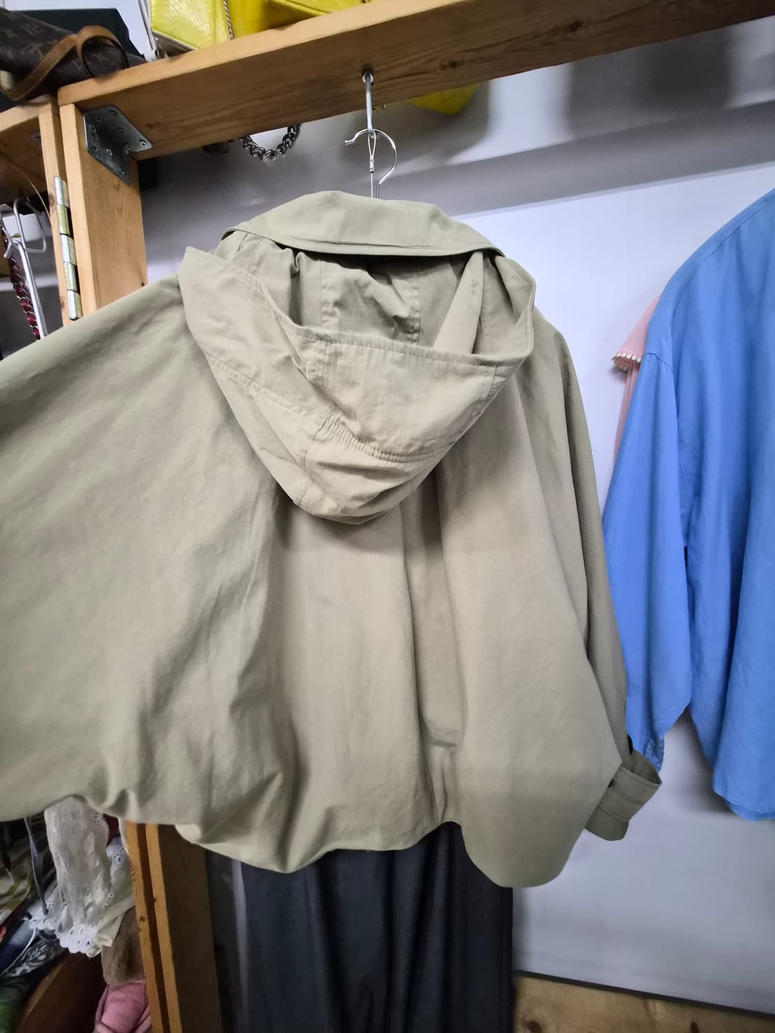 자라 벌룬 후드 숏 트렌치 상품이미지7