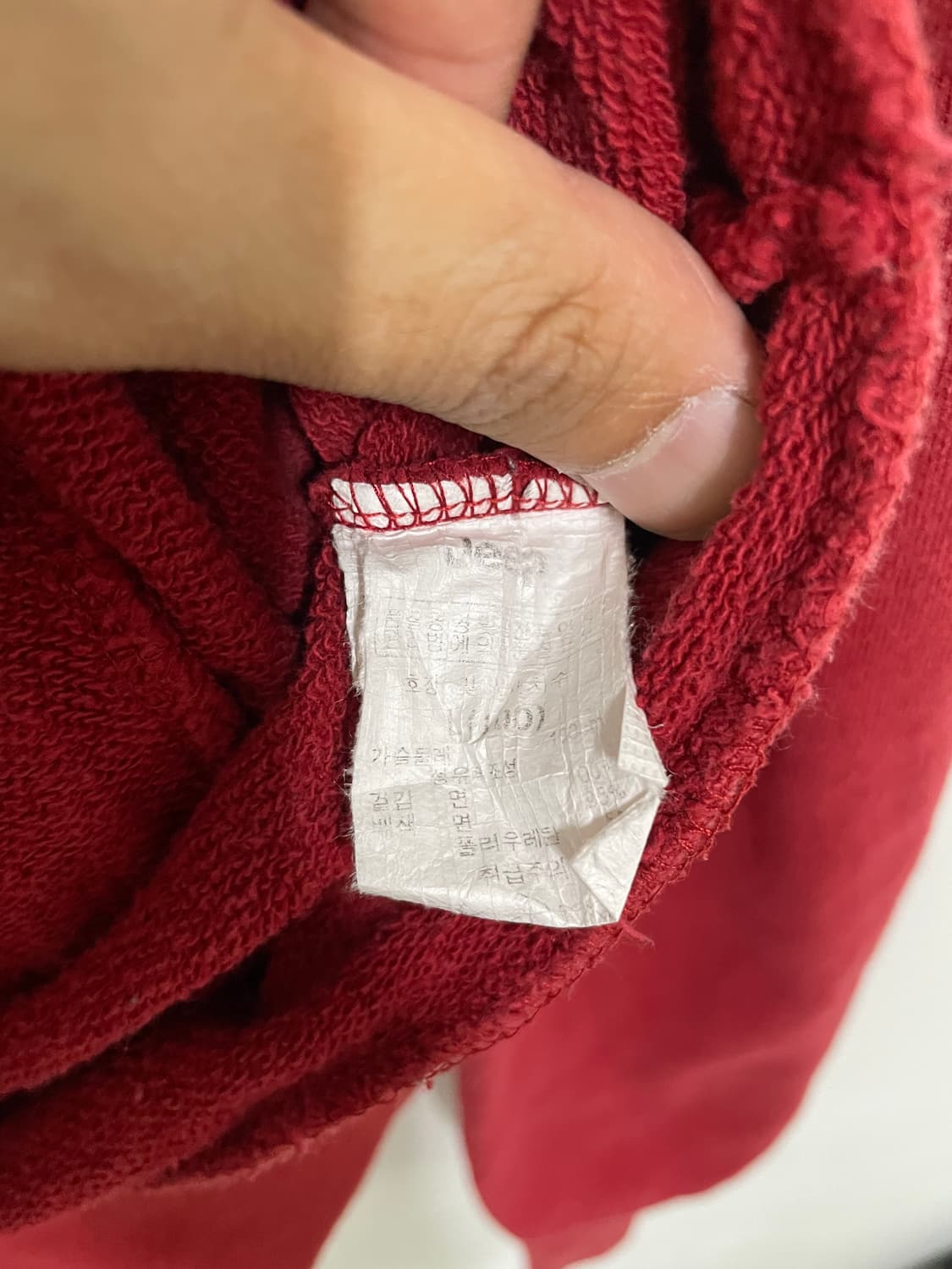 Jeep 지프 레드 후드집업 상품이미지7