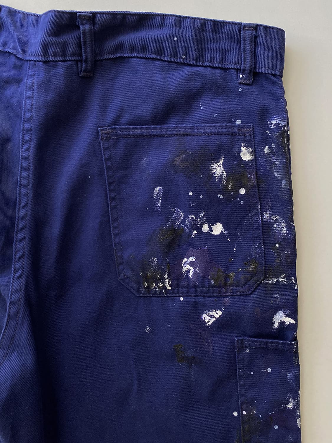 빈티지 오리지널 페인팅 프렌치 워크팬츠 007 상품이미지7