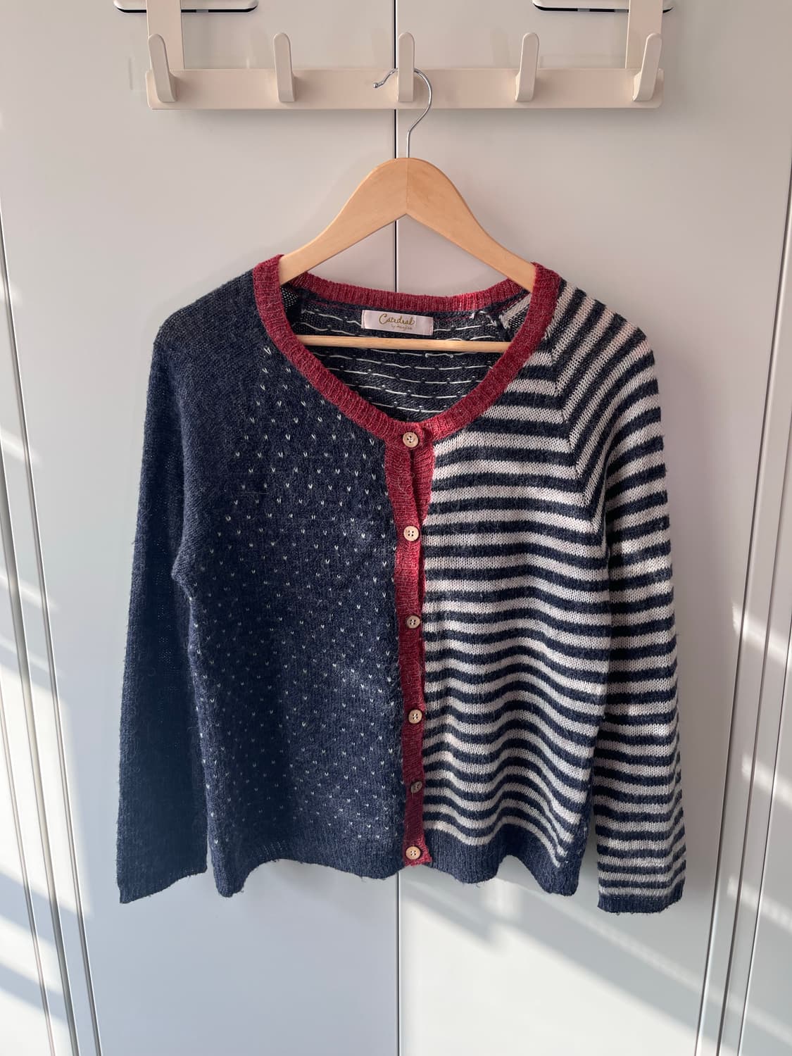 Catedral 믹스 패턴 니트 가디건 상품이미지8