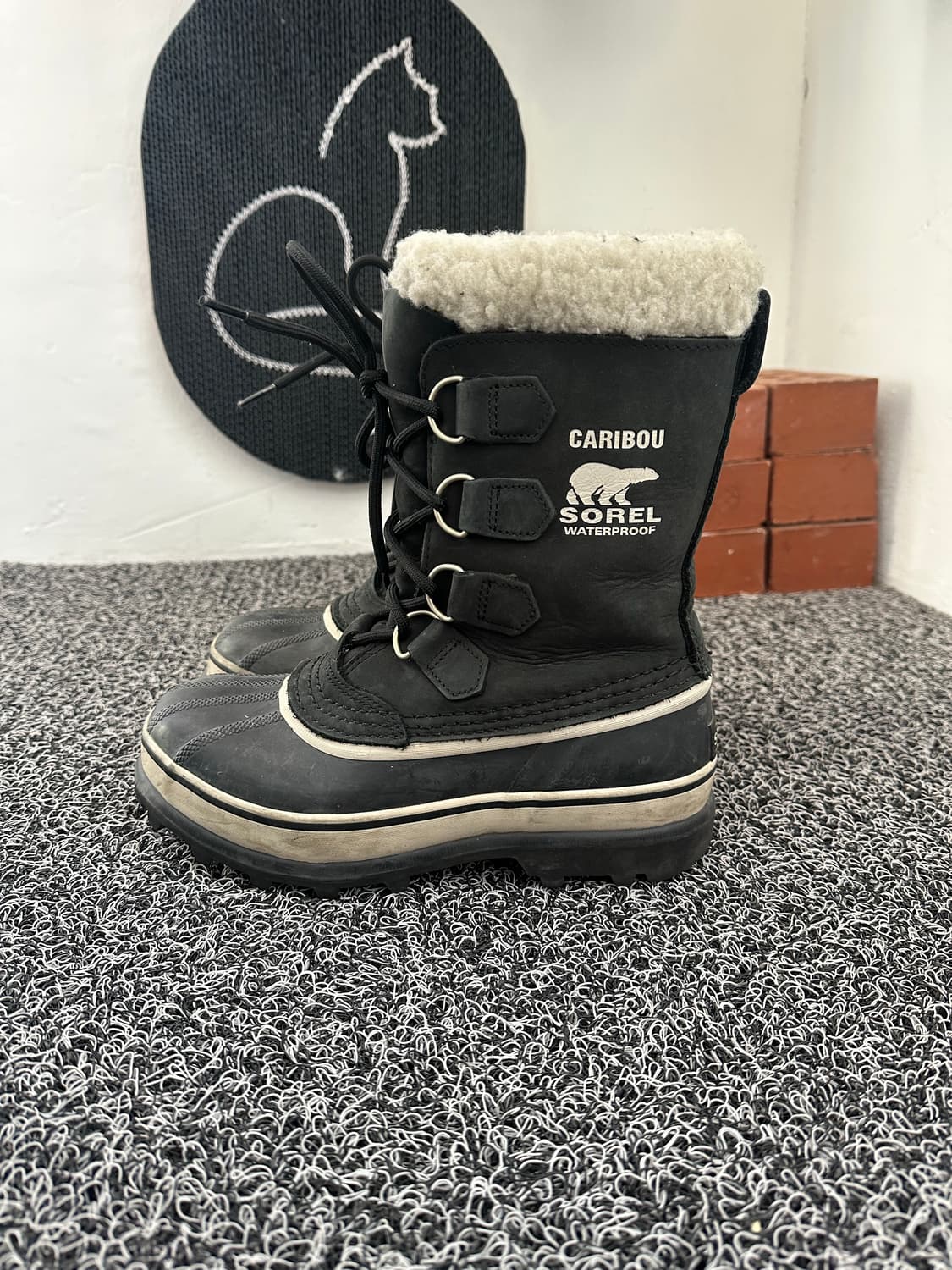 소렐 카리부 방한 부츠 블랙 230mm 상품이미지1