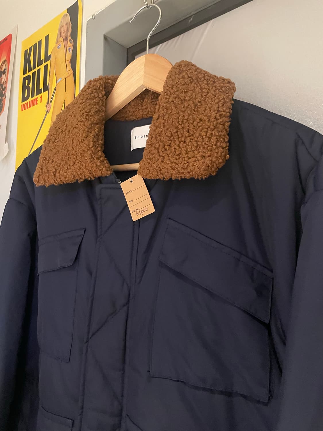 비기닝 카라 점퍼패딩 상품이미지2