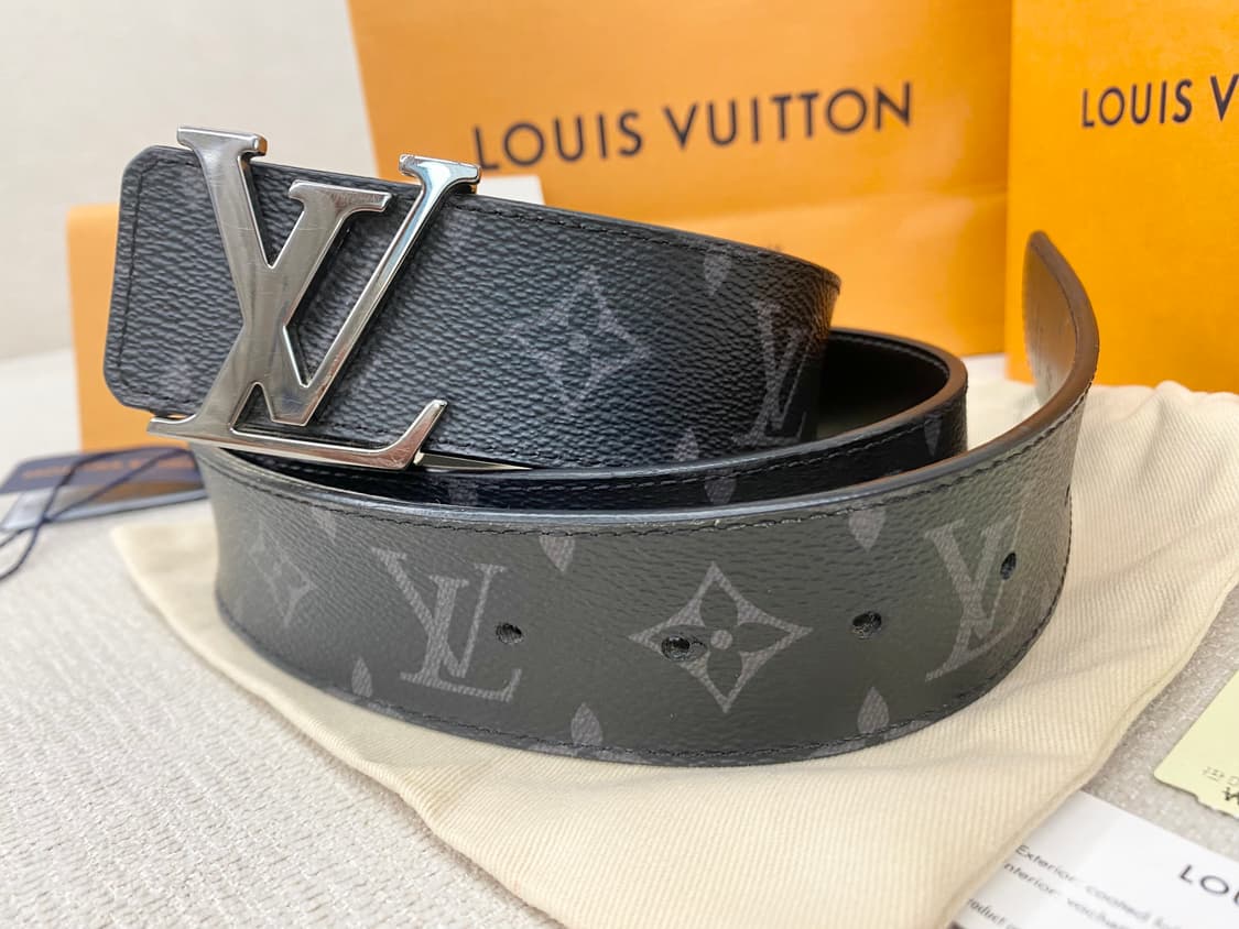 루이비통 이니셜 40mm 남성용 이클립스 리버서블 양면 벨트 95사이즈 상품이미지8