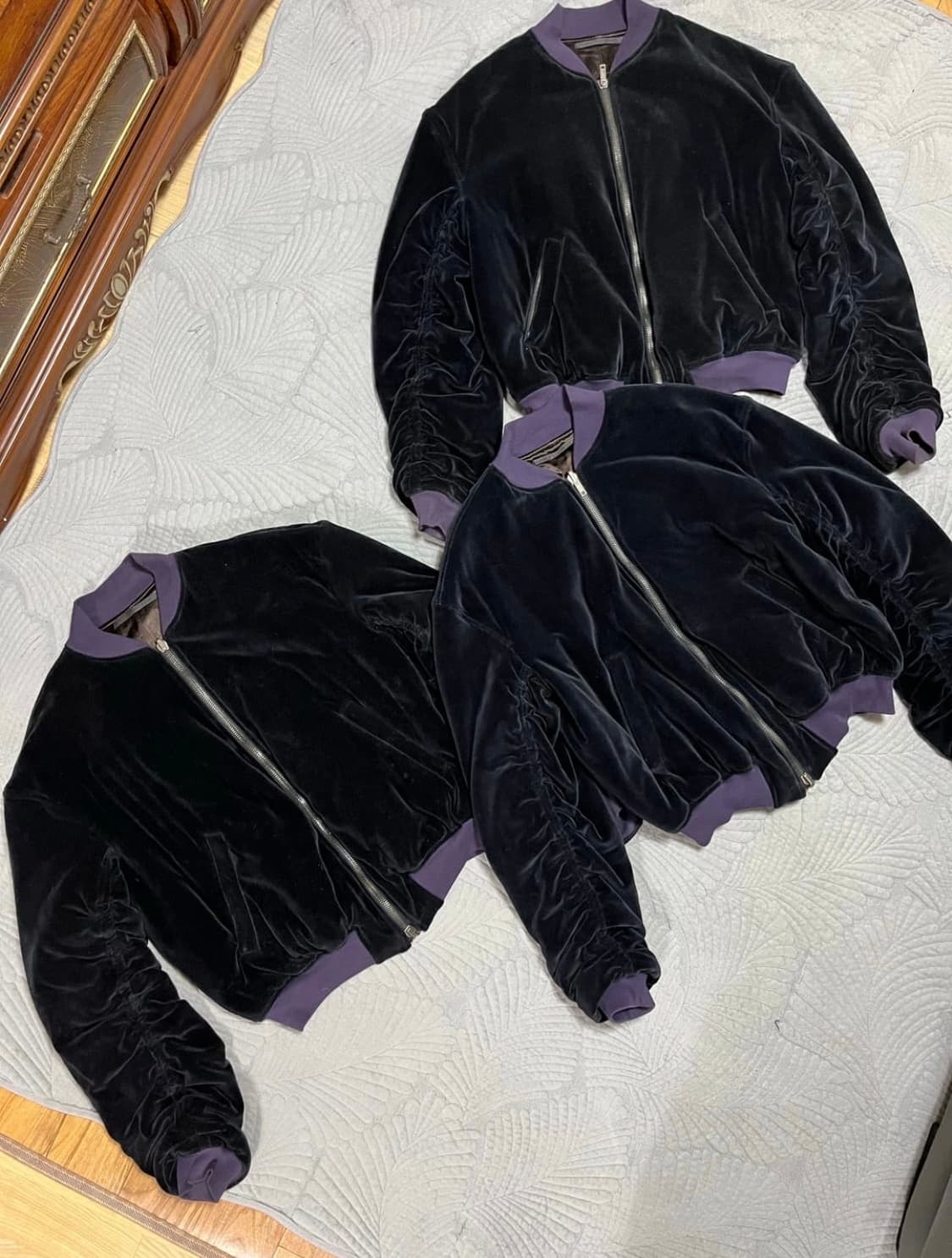 [XS] 하이더아커만 15FW 벨벳 퍼스봄버 상품이미지2