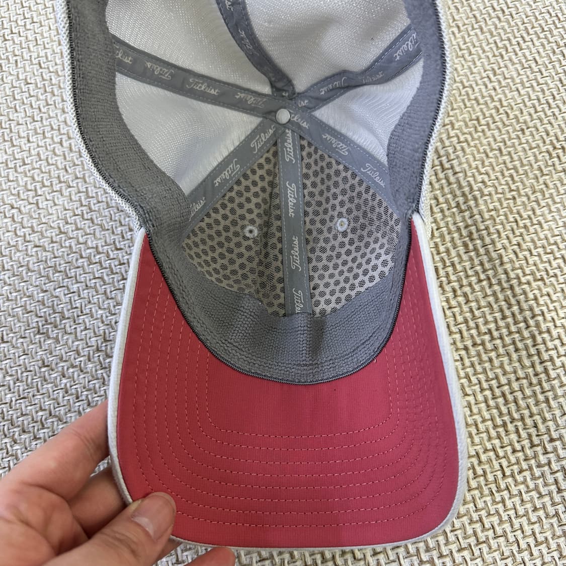 M-L 타이틀리스트 메쉬 골프 모자 0331D 상품이미지6