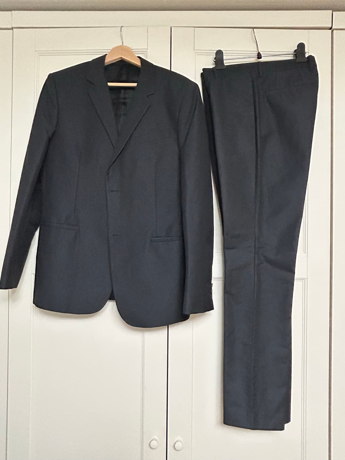 COS 남성 블랙 수트 셋업 (50/48) 상품이미지2