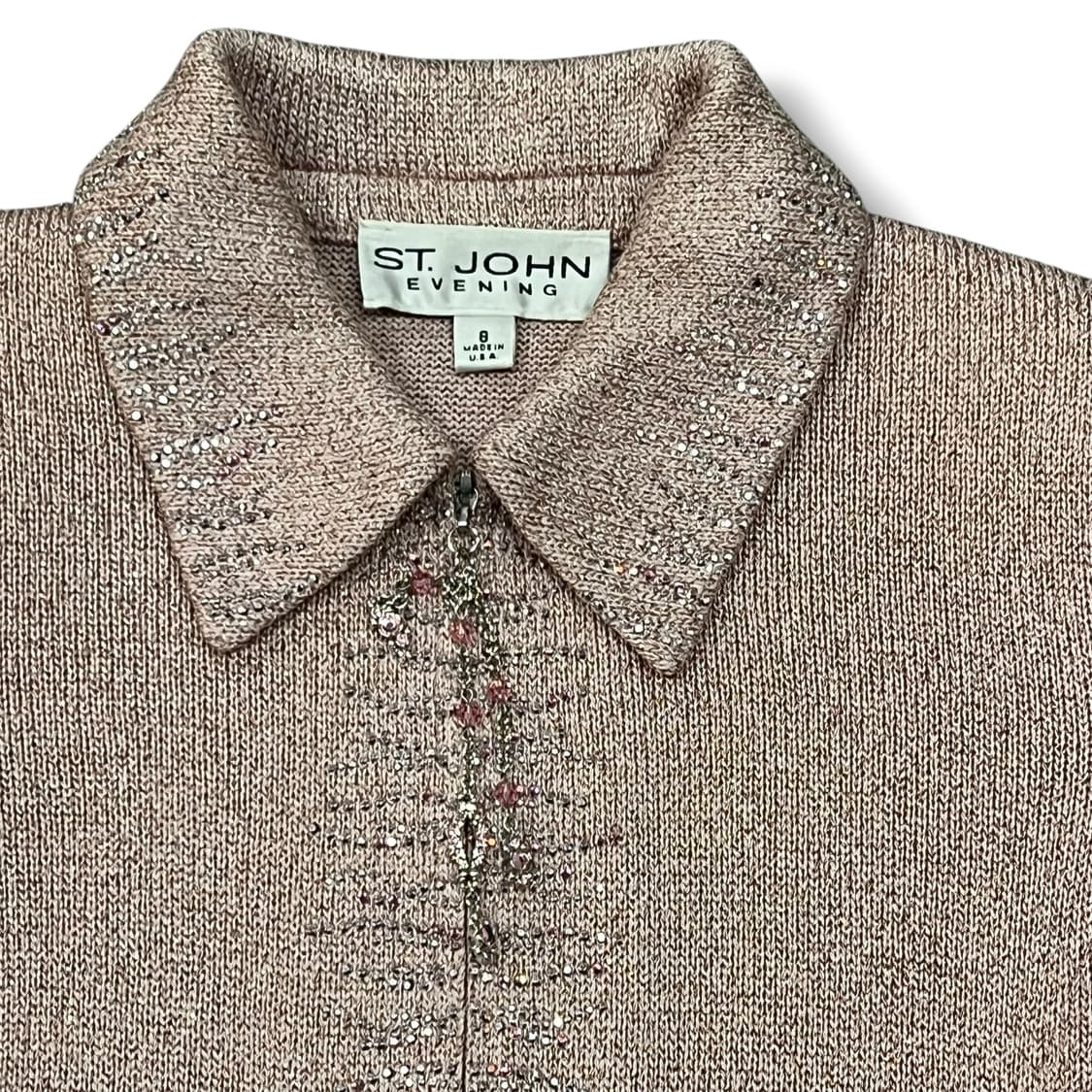  St John 큐빅 집업 자켓 y14117 상품이미지5