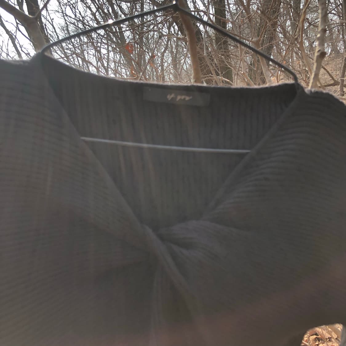 블랙 크롭 니트 🐚  상품이미지5