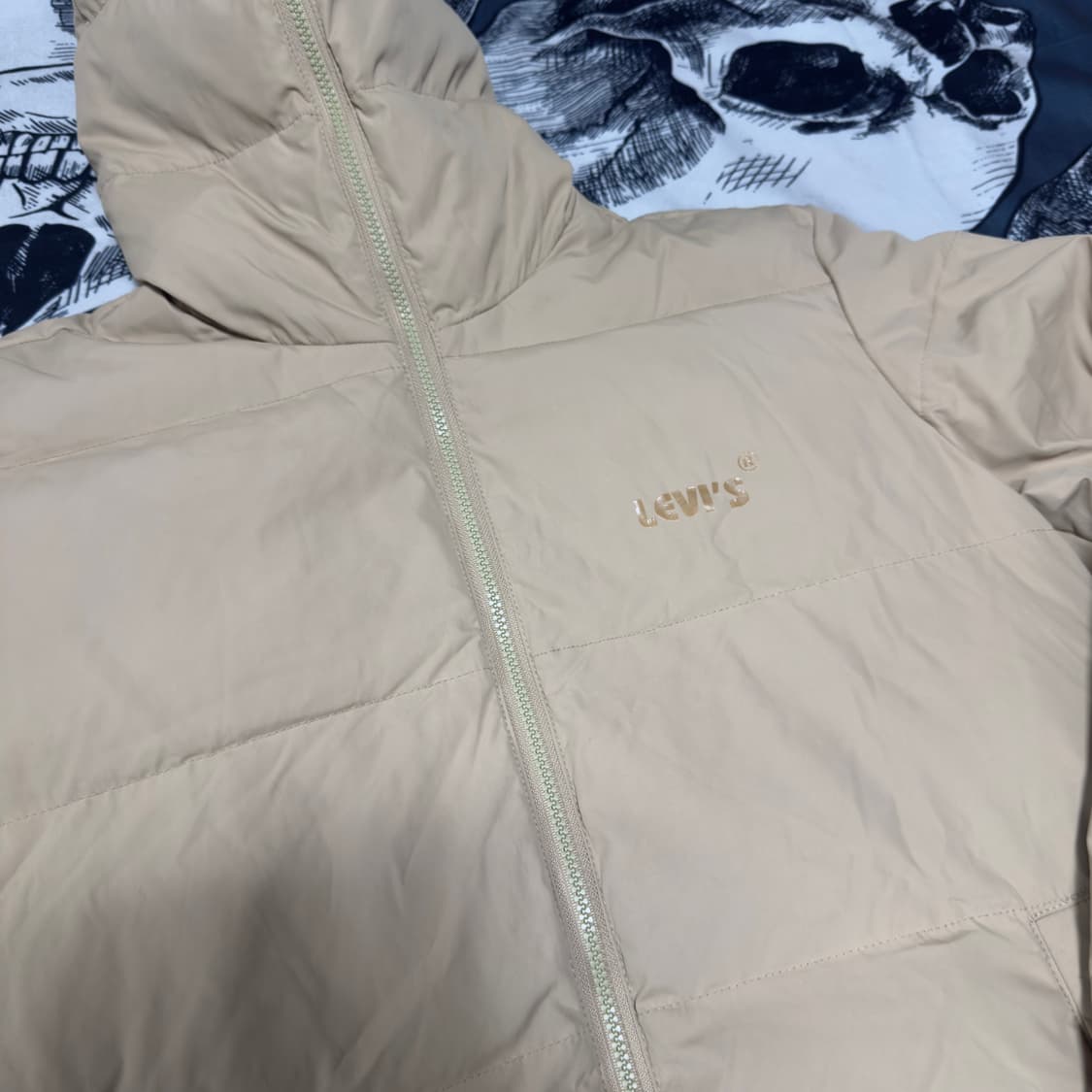 리바이스 풀집업 덕다운 패딩 100사이즈 상품이미지3