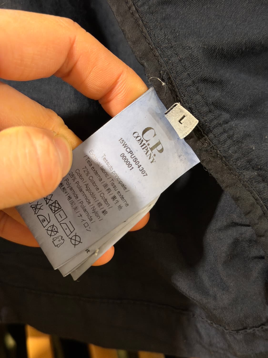 (L) CP컴퍼니 다크네이비 고글자켓  상품이미지9