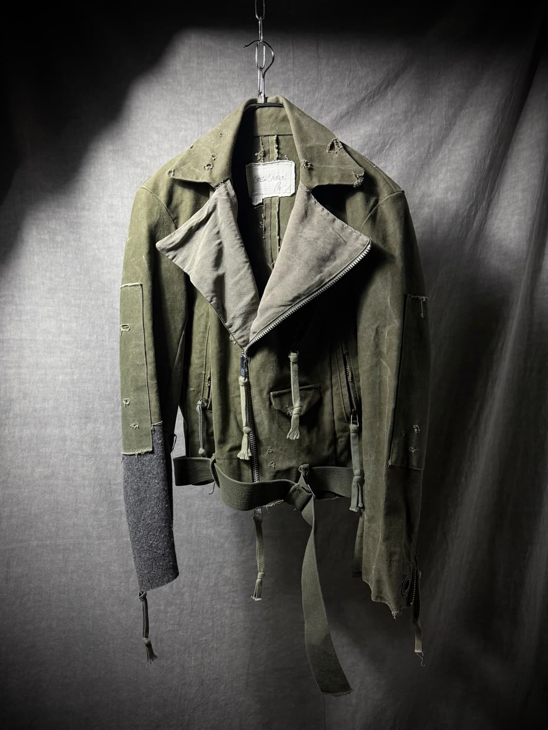 Greg Lauren Vintage Belted Biker Jacket 상품이미지1