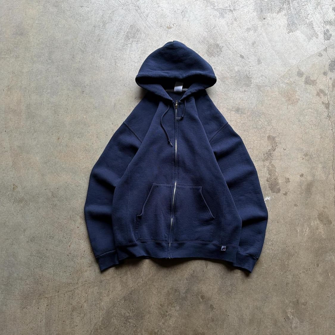 러셀 애슬레틱 빈티지 후드 집업 상품이미지1