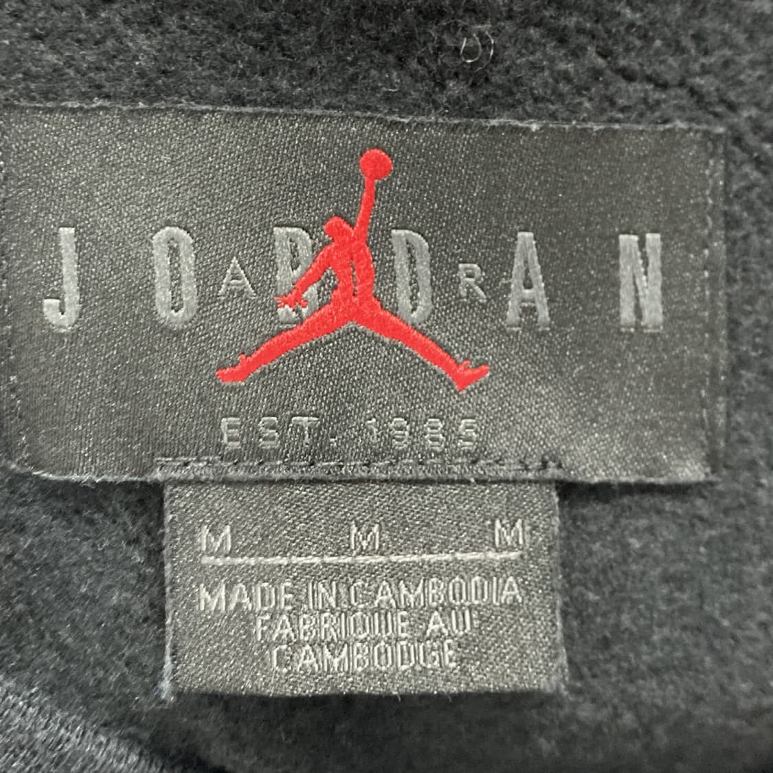 나이키조던 남성기모맨투맨 블랙 M 상품이미지4