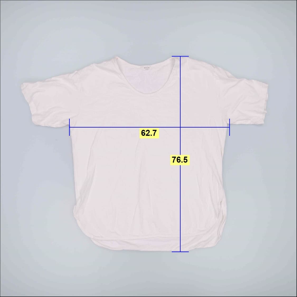 F 여성 빈티지 브이넥 랍빠 반팔 0417H1 상품이미지5