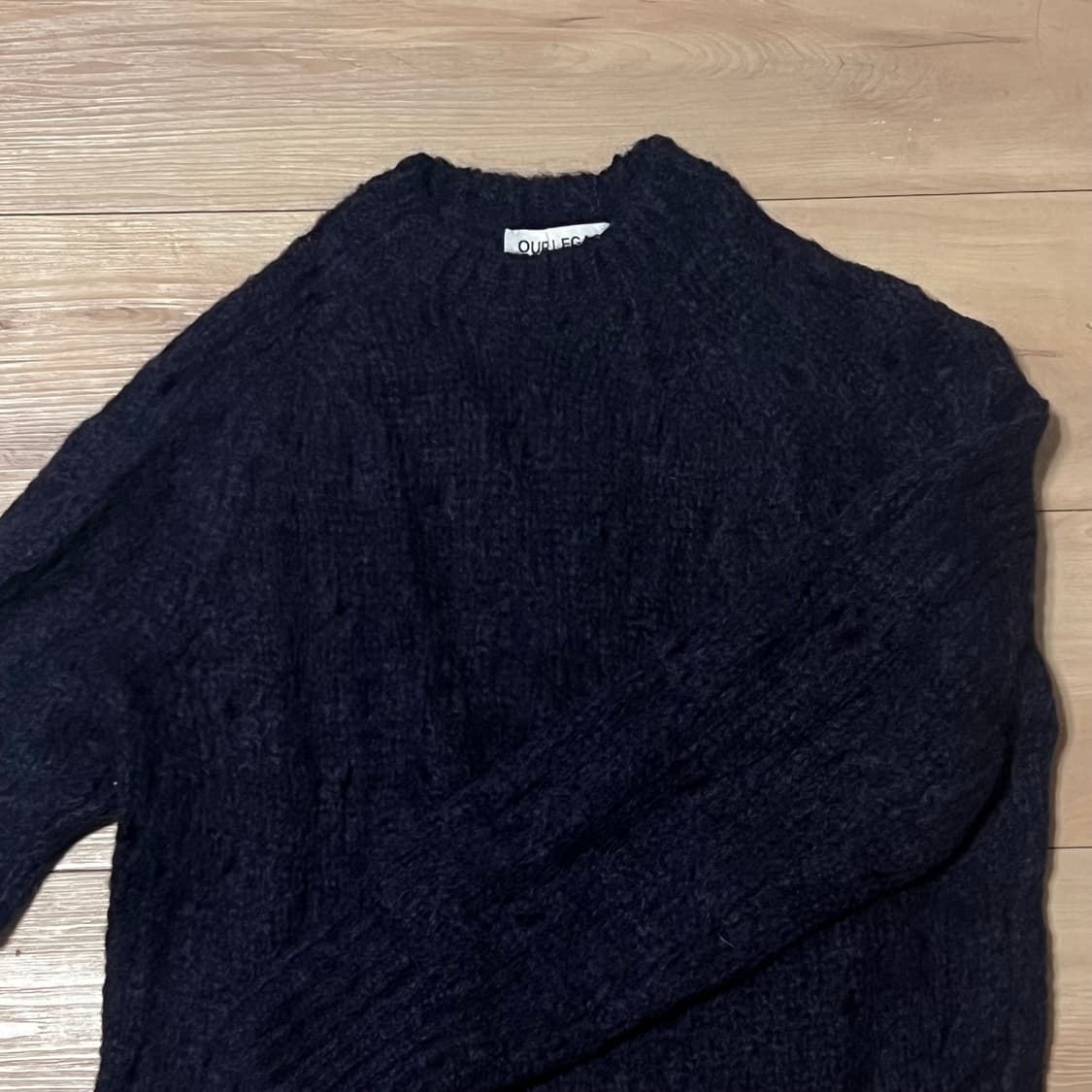 아워레가시 니들 드롭 퍼지 모하카 니트 상품이미지5