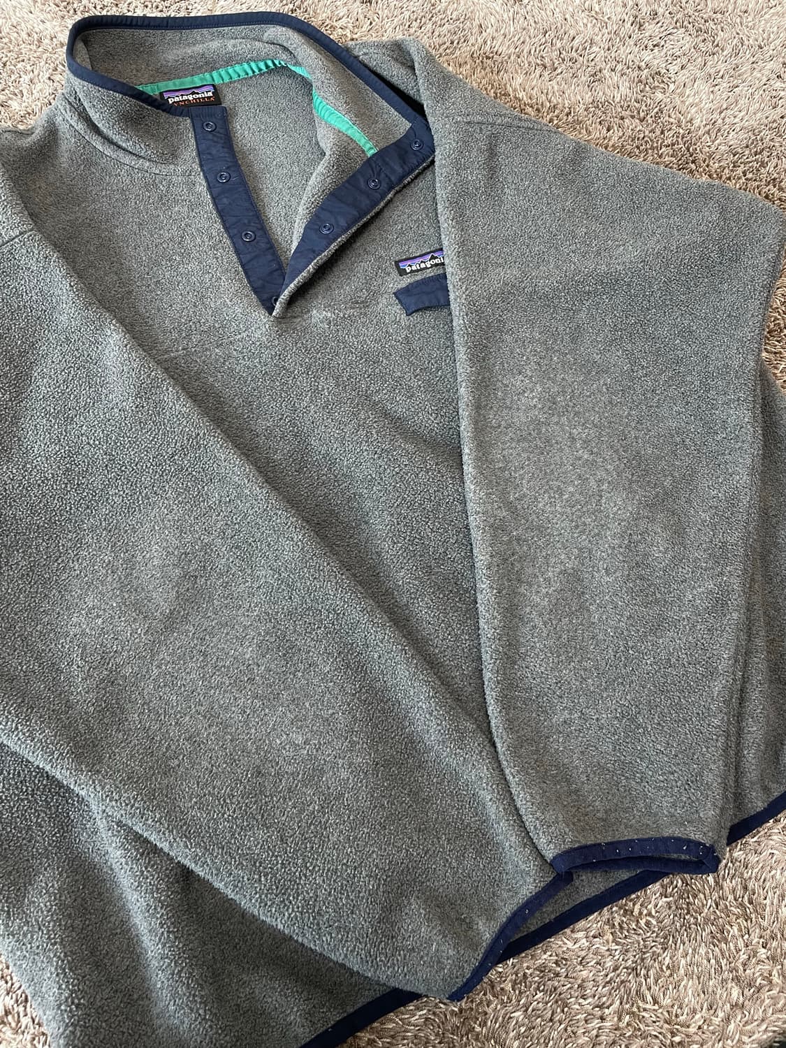 Patagonia synchilla 빈티지 신칠라 그레이 상품이미지6