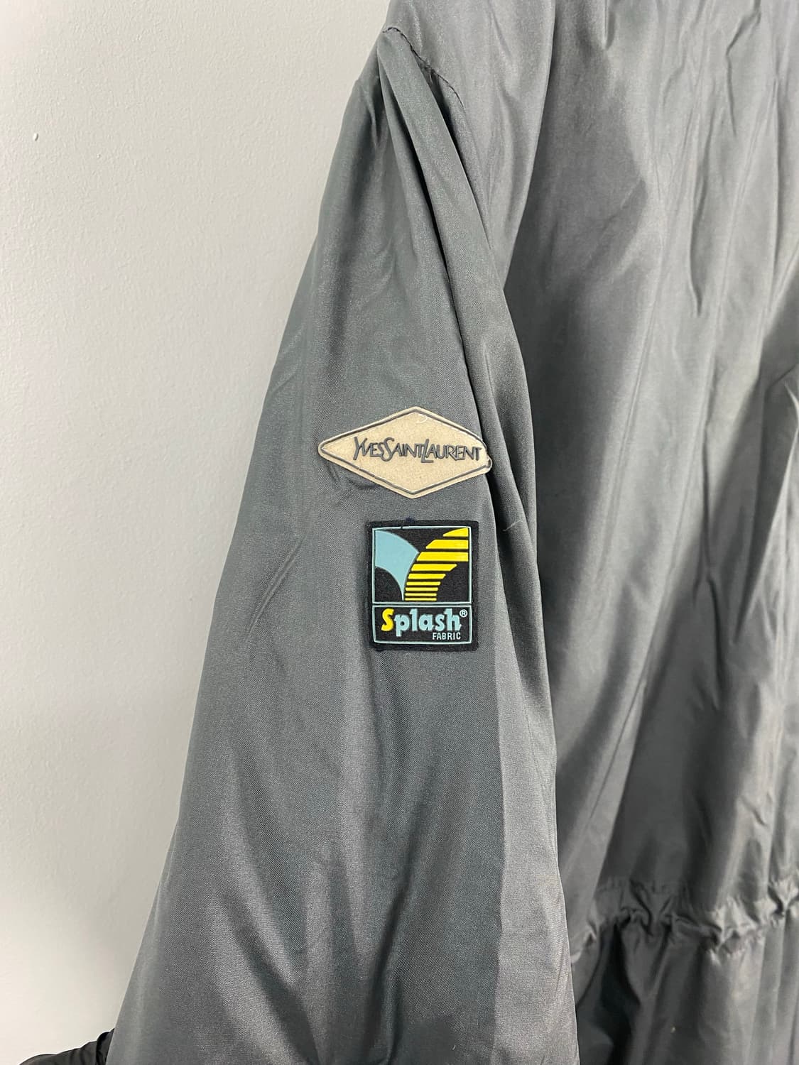 90s 입생로랑 YSL 구스다운 라이닝 사파리 자켓 L 상품이미지3