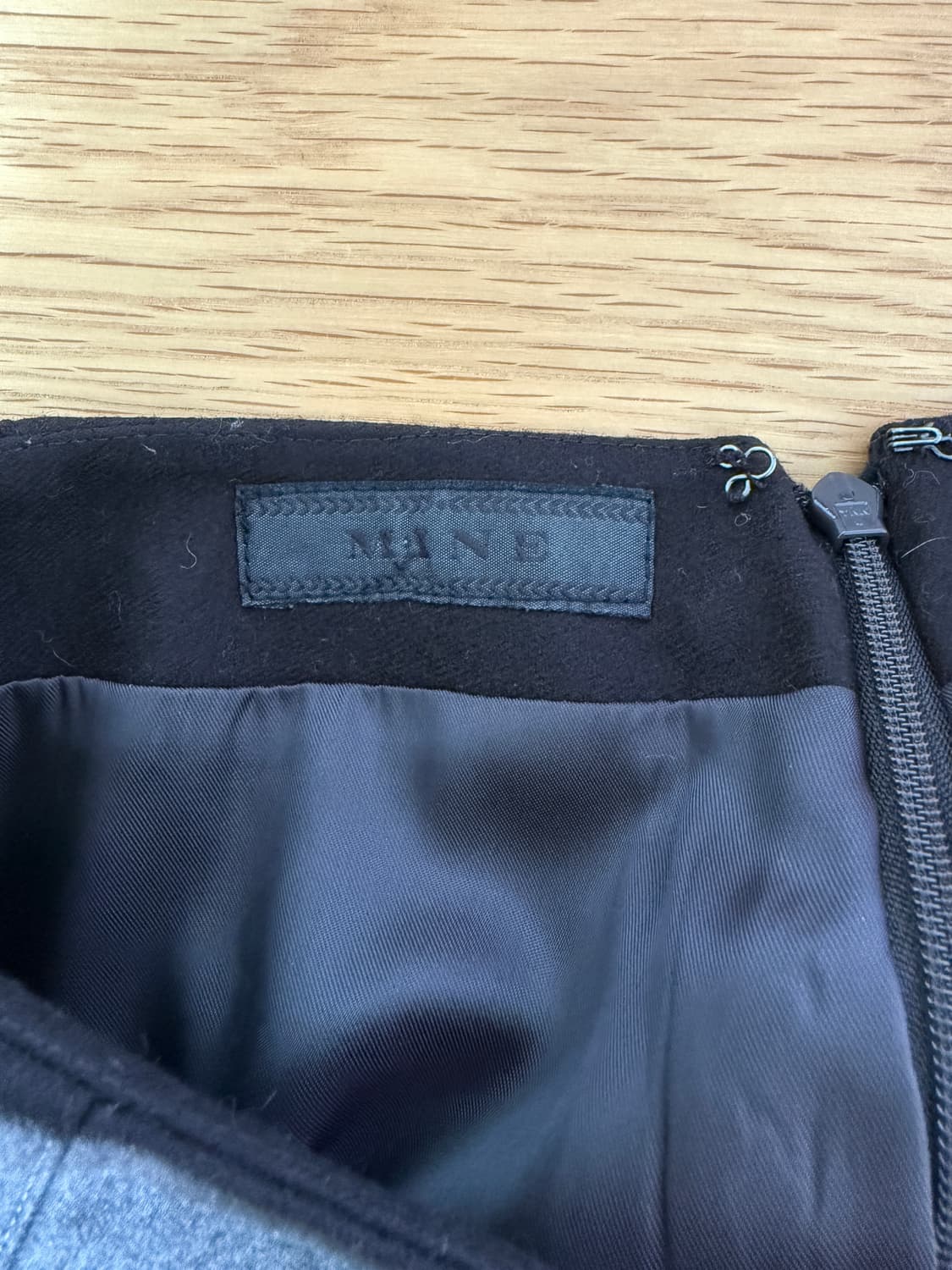 올드 마인(MINE) 울 스커트 상품이미지6