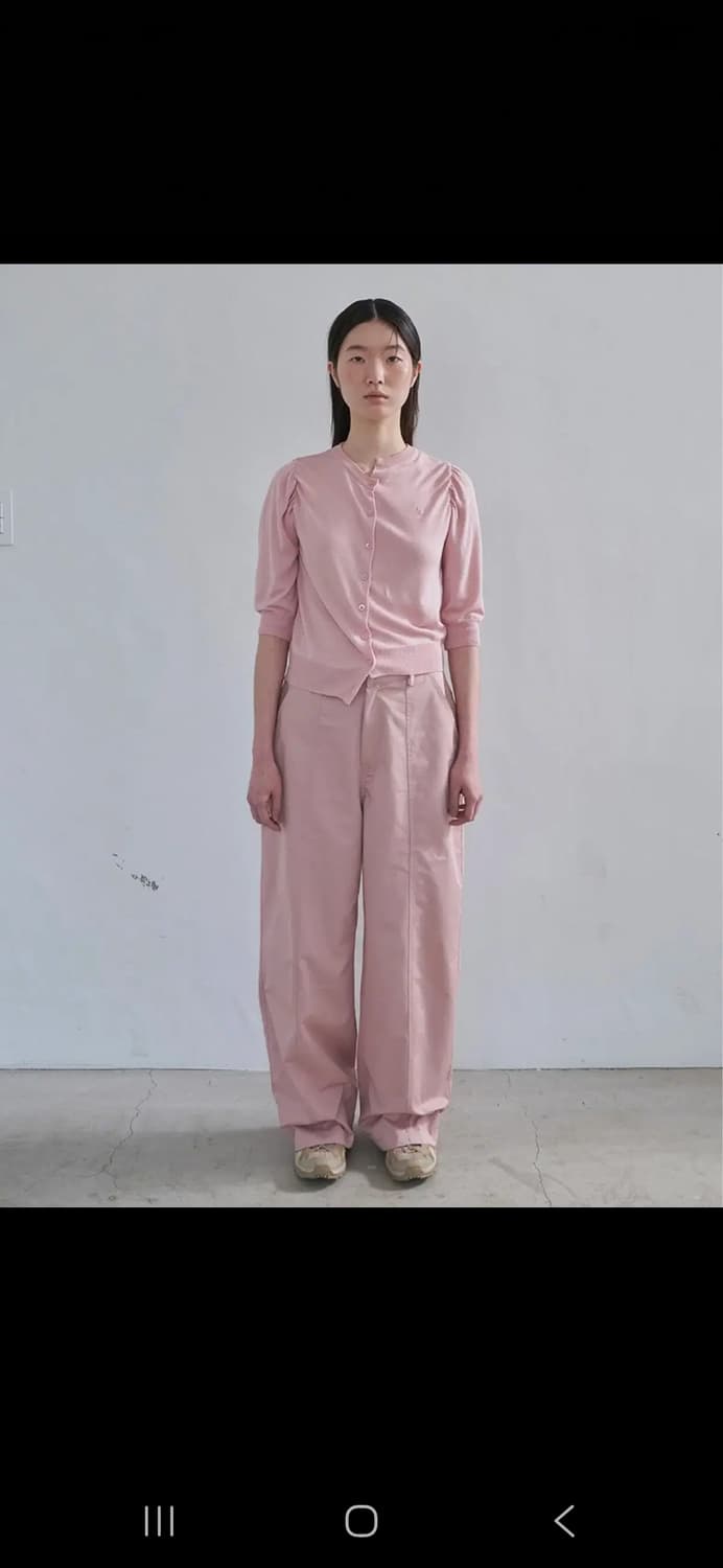 Poti 나일론 면 와이드 팬츠 m 상품이미지6