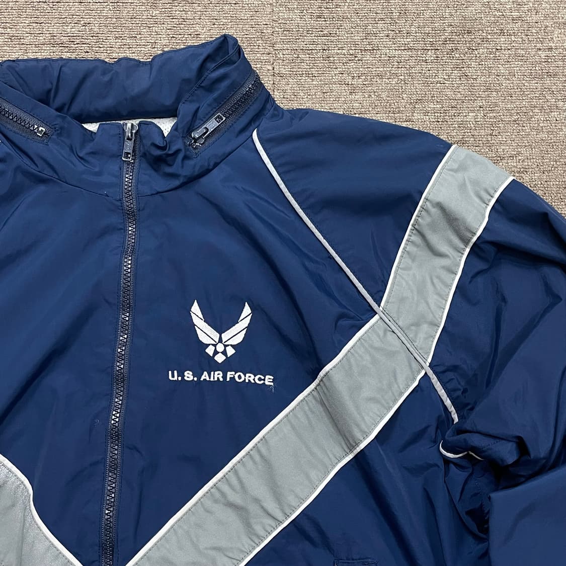 (S) 오리지널 US IPFU 미공군 바람막이 자켓 상품이미지3