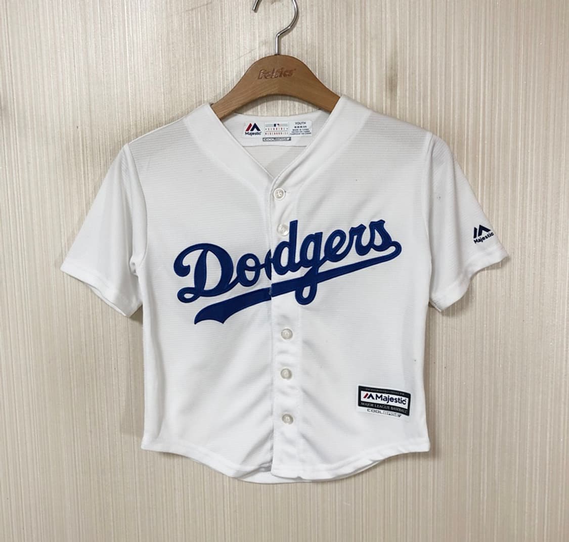 MLB 마제스틱 LA다져스 홈유니폼/져지 유스M(5-6세) 상품이미지1