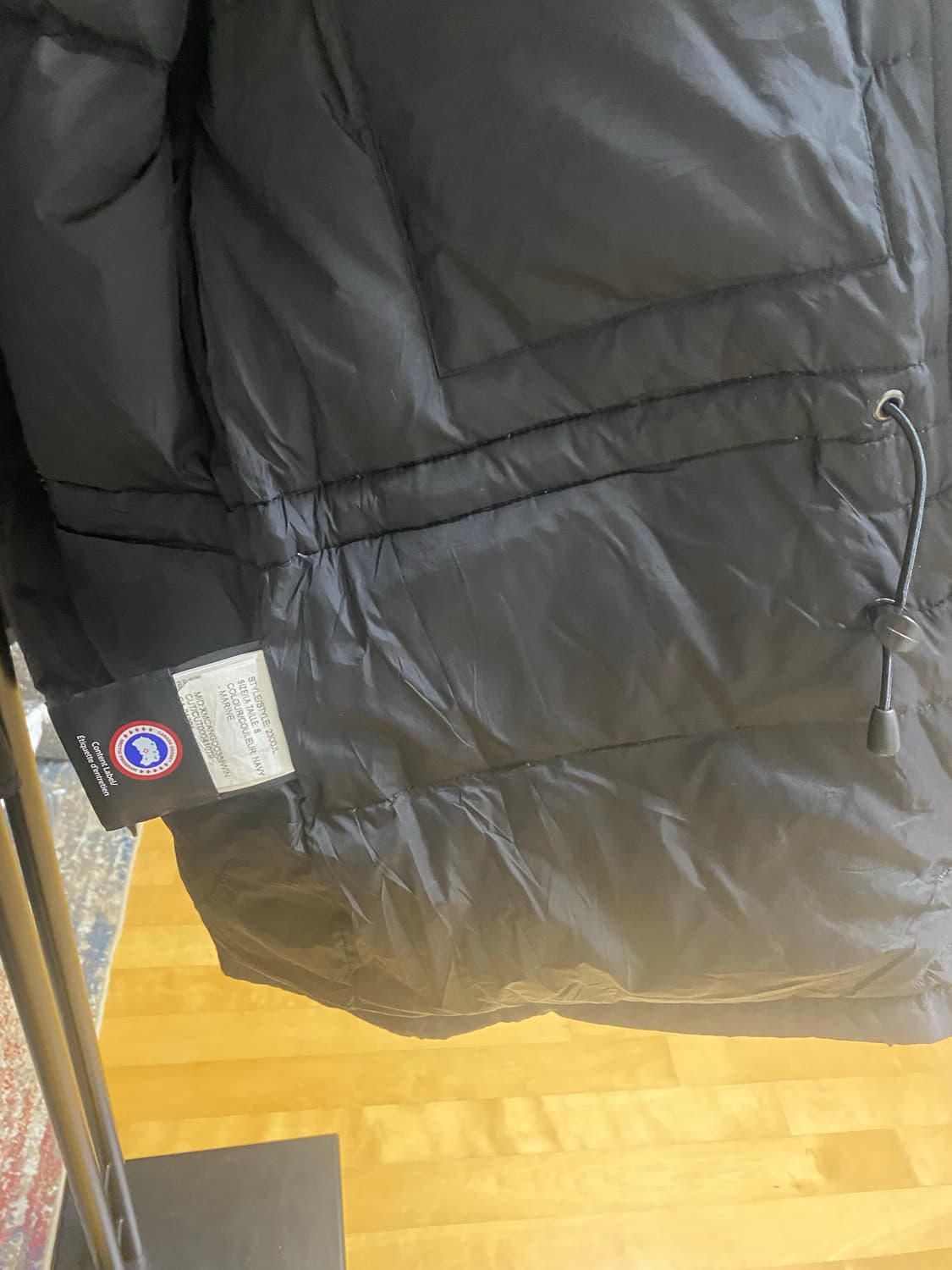 캐나다구스 여성 패딩 네이비 S 상품이미지10