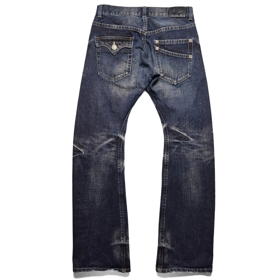 [32] JPN rattle trap 빈티지 세미부츠컷 데님팬츠 상품이미지5