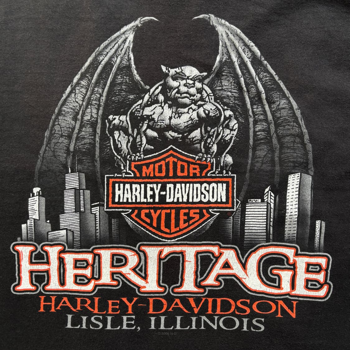 빈티지 할리데이비슨 got harley 반팔 티셔츠 상품이미지4