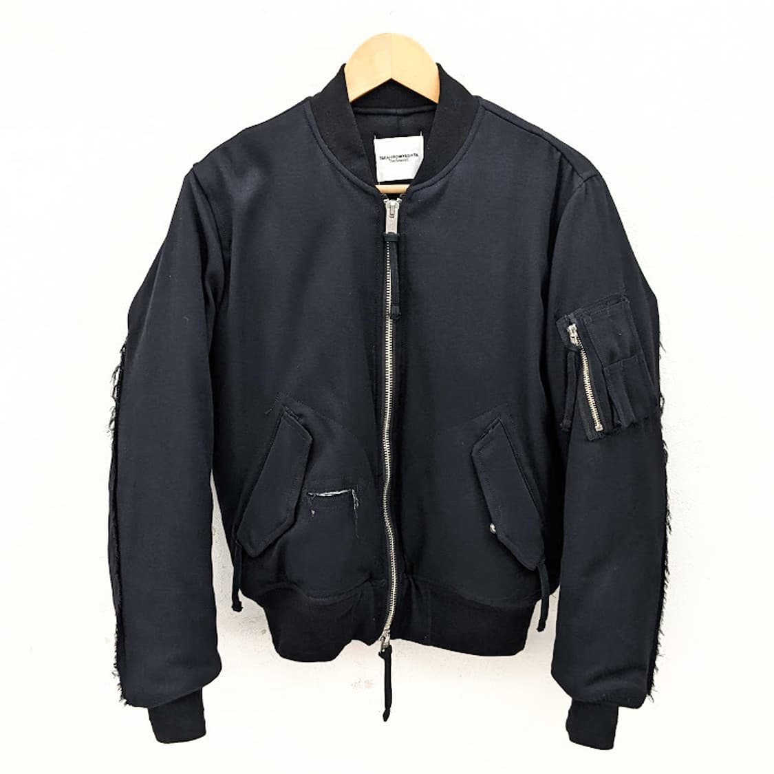 (구매글입니다) 솔로이스트 15aw 가죽탭 봄버 soloist 상품이미지1