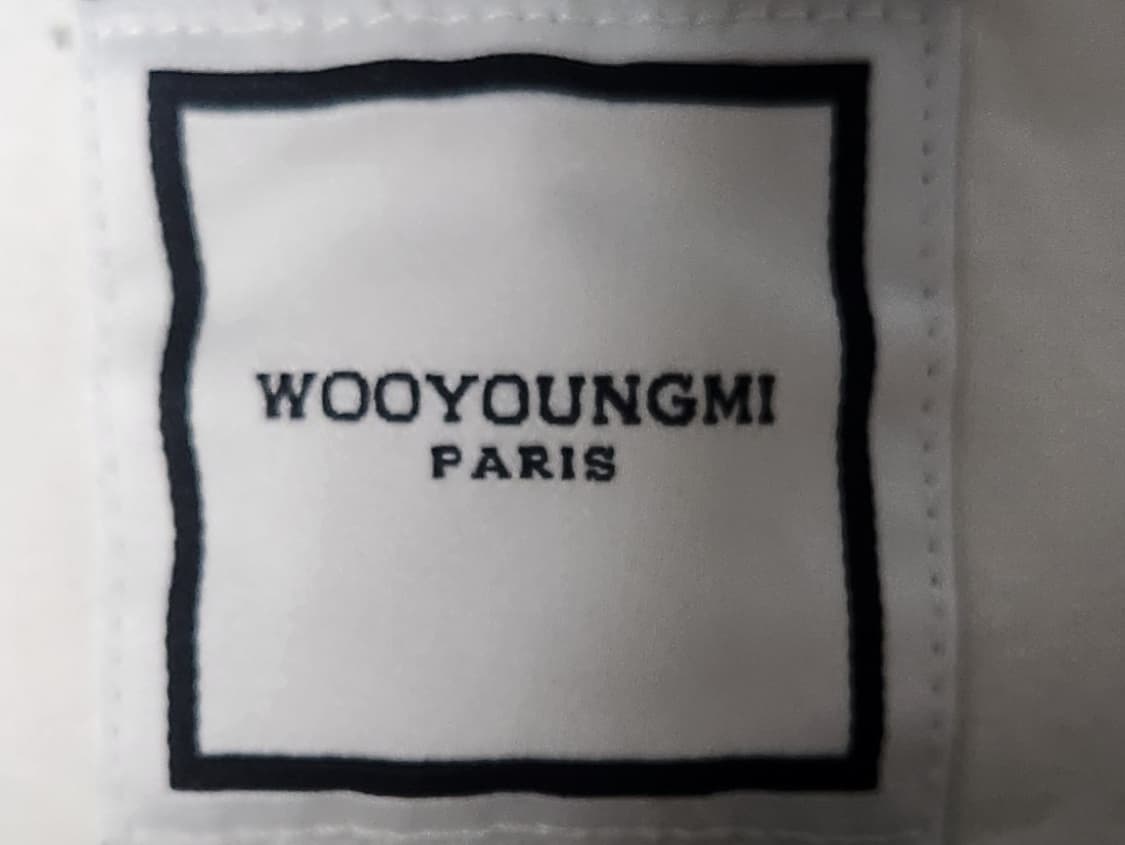 우영미 그라데이션 퍼지백로고 반팔 티셔츠 48 상품이미지3