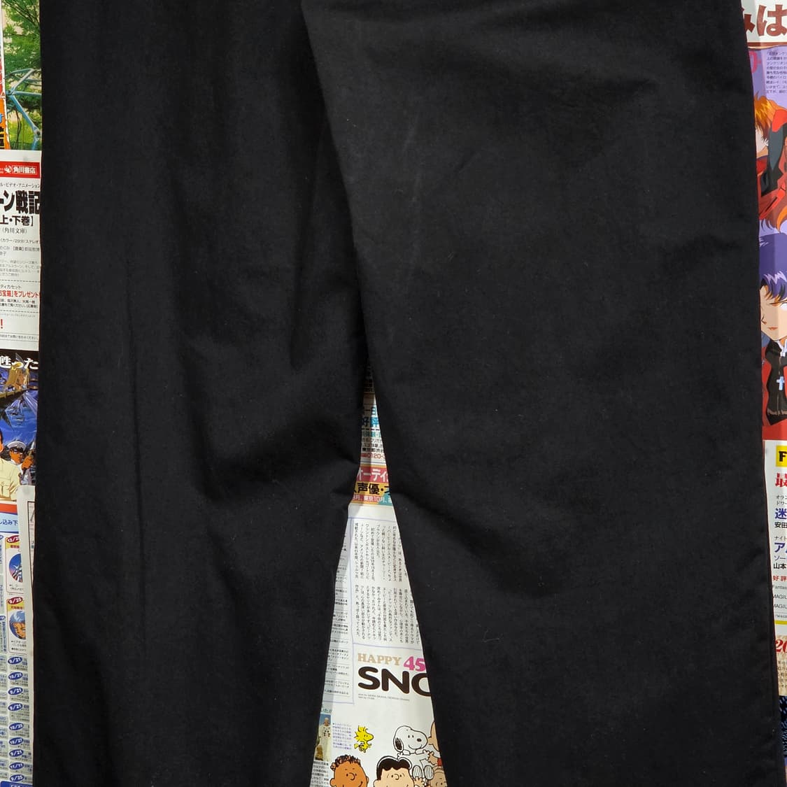 아조바이아조 블랙 프린팅 타이간 팬츠 상품이미지8