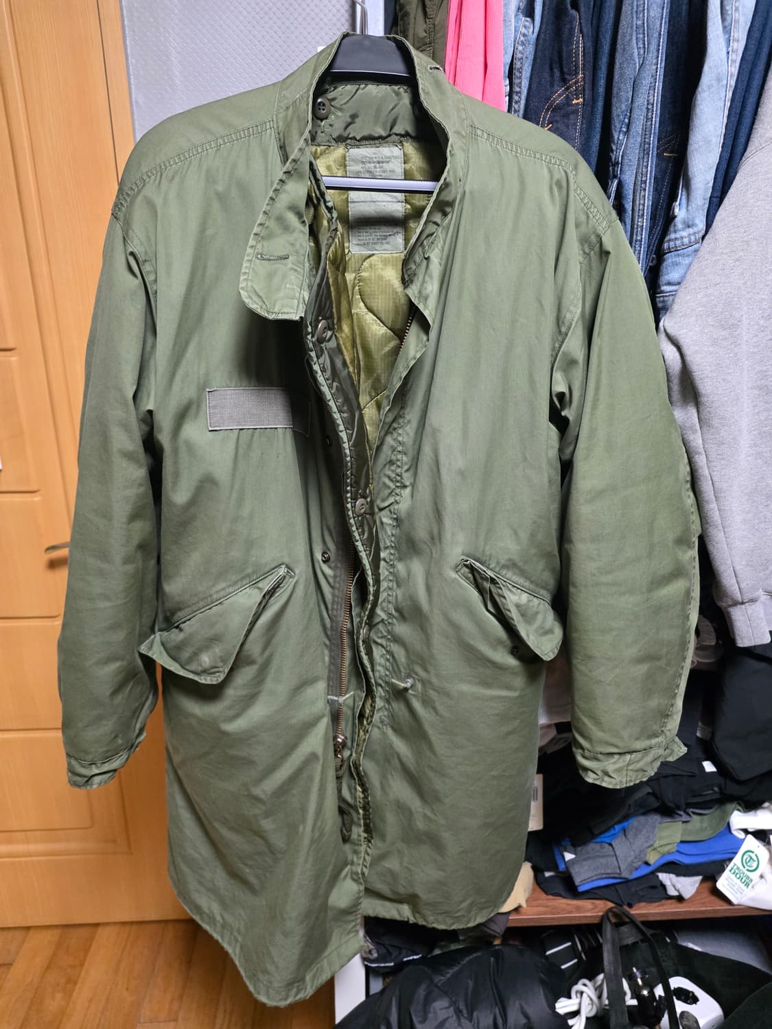 M65피쉬테일 개파카 오리지널 판매합니다. 상품이미지1