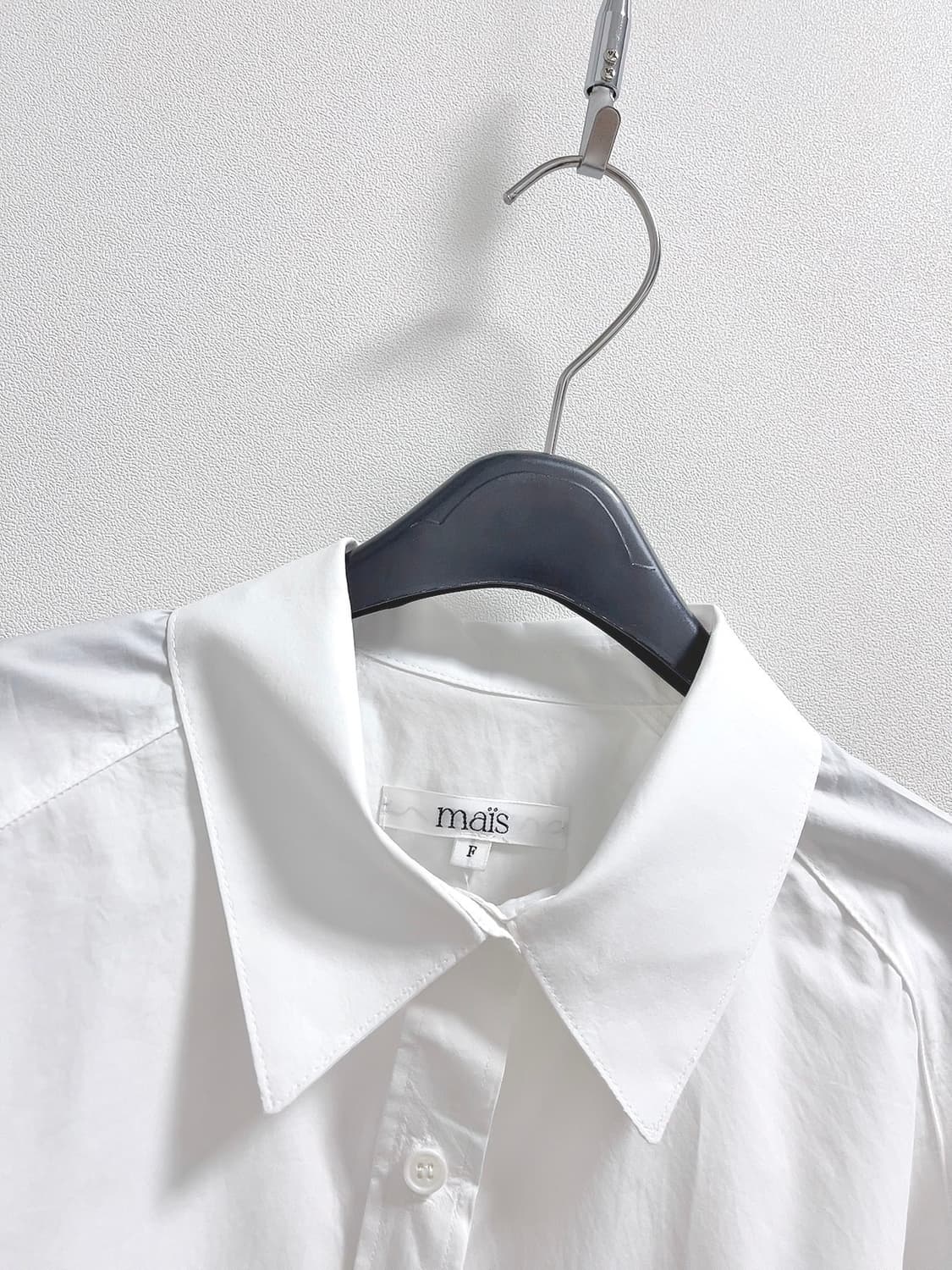 마이스 화이트 래글런 셔츠 상품이미지4