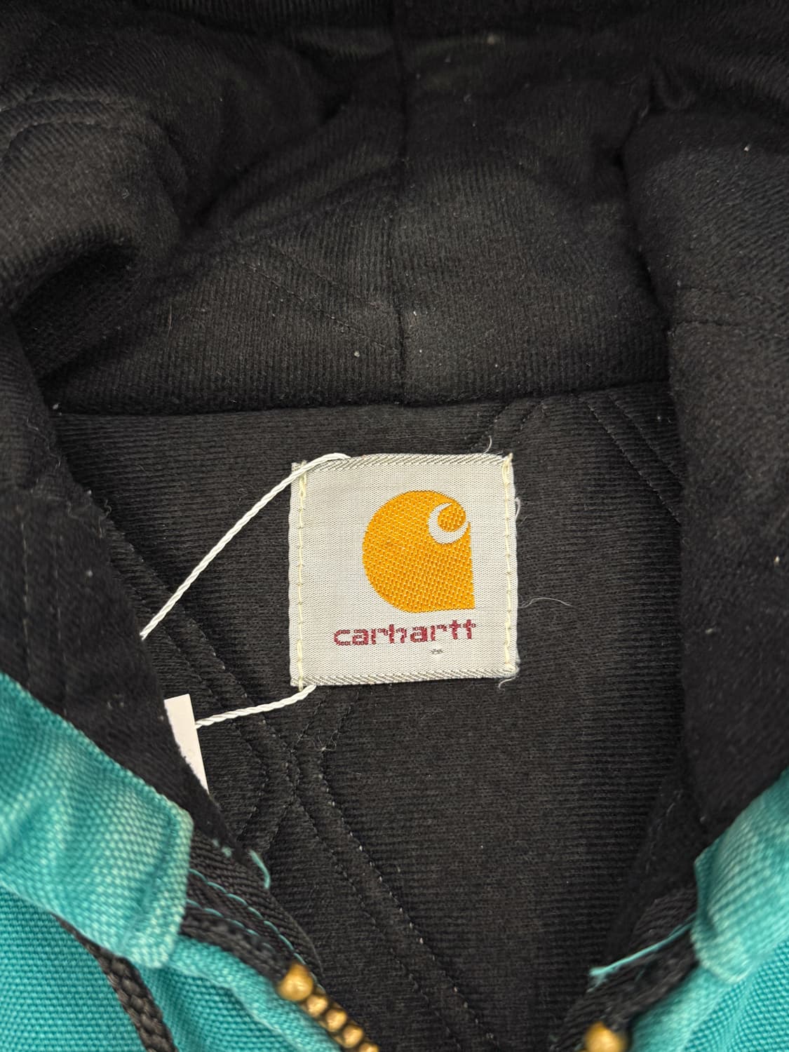 칼하트 루즈핏 90‘s 아쿠아 틸 액티브 후드 자켓 상품이미지10