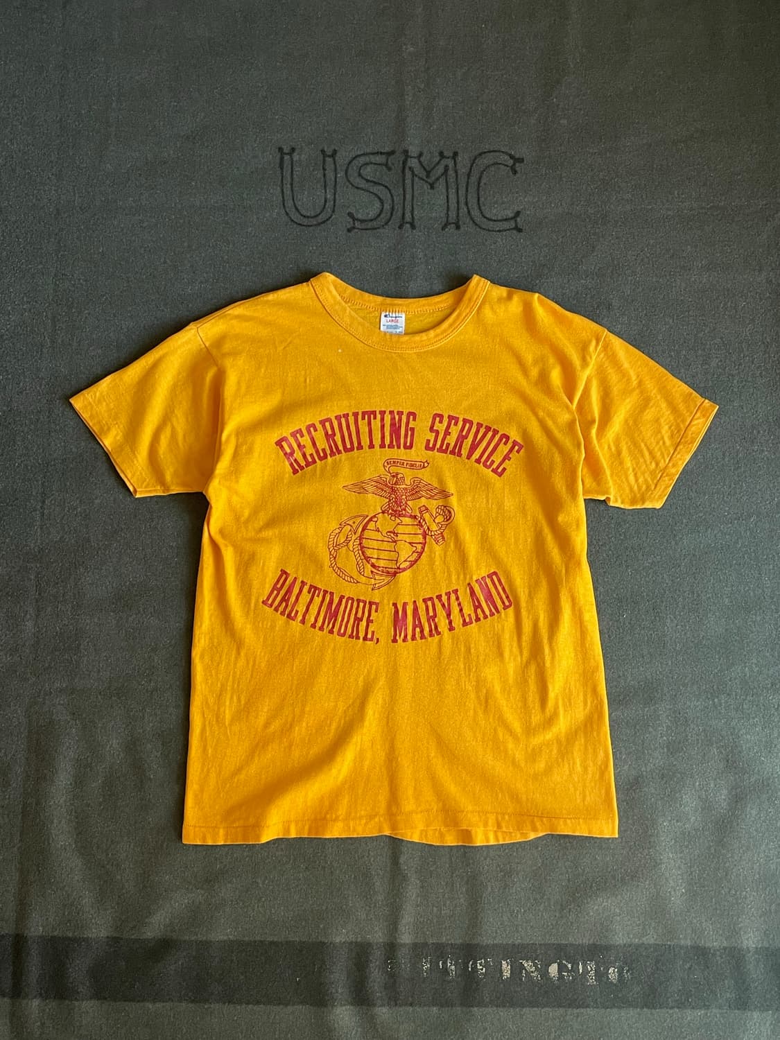 80s USMC Champion T Shirt 상품이미지1