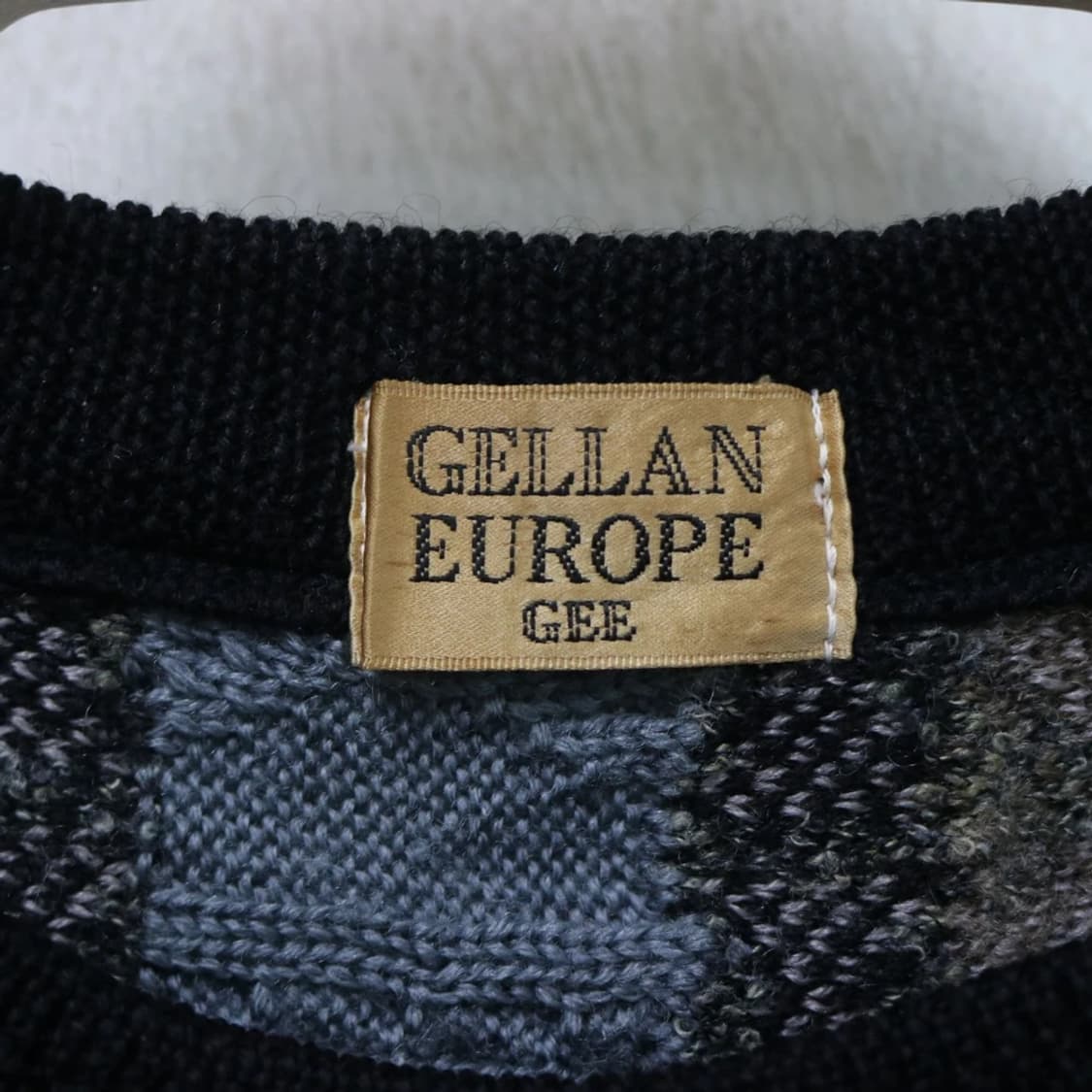 GILLIAN EUROPE 패턴 울 혼방 니트 62393 상품이미지5