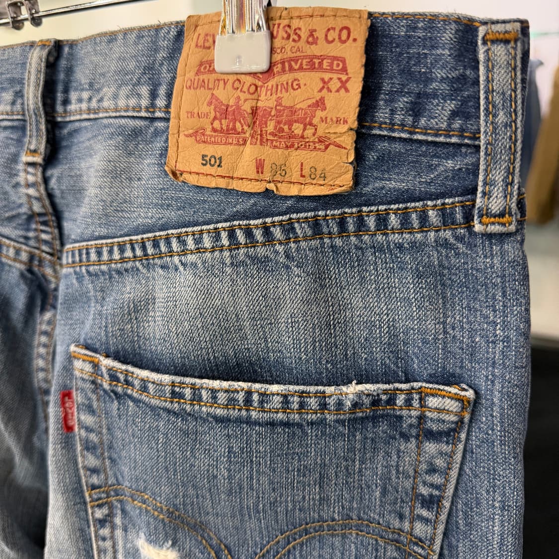 [34] 00s 리바이스 501 데님 청바지 KOREA MADE 상품이미지6