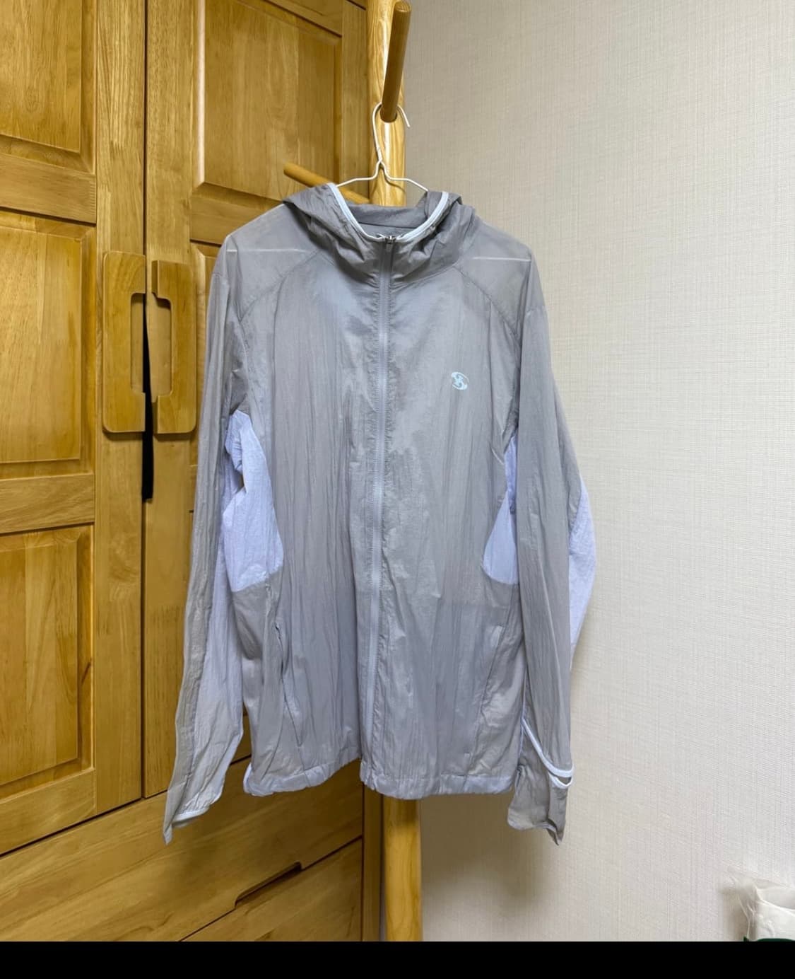 산산기어 에어 대쉬 자켓 라이트 그레이 24SS 상품이미지1